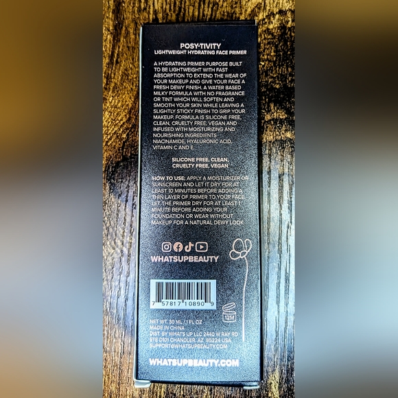 5/75$ Whats Up Beauty Posy-tivity Lightweight Hydrating Face Primer - Picture 2 of 12